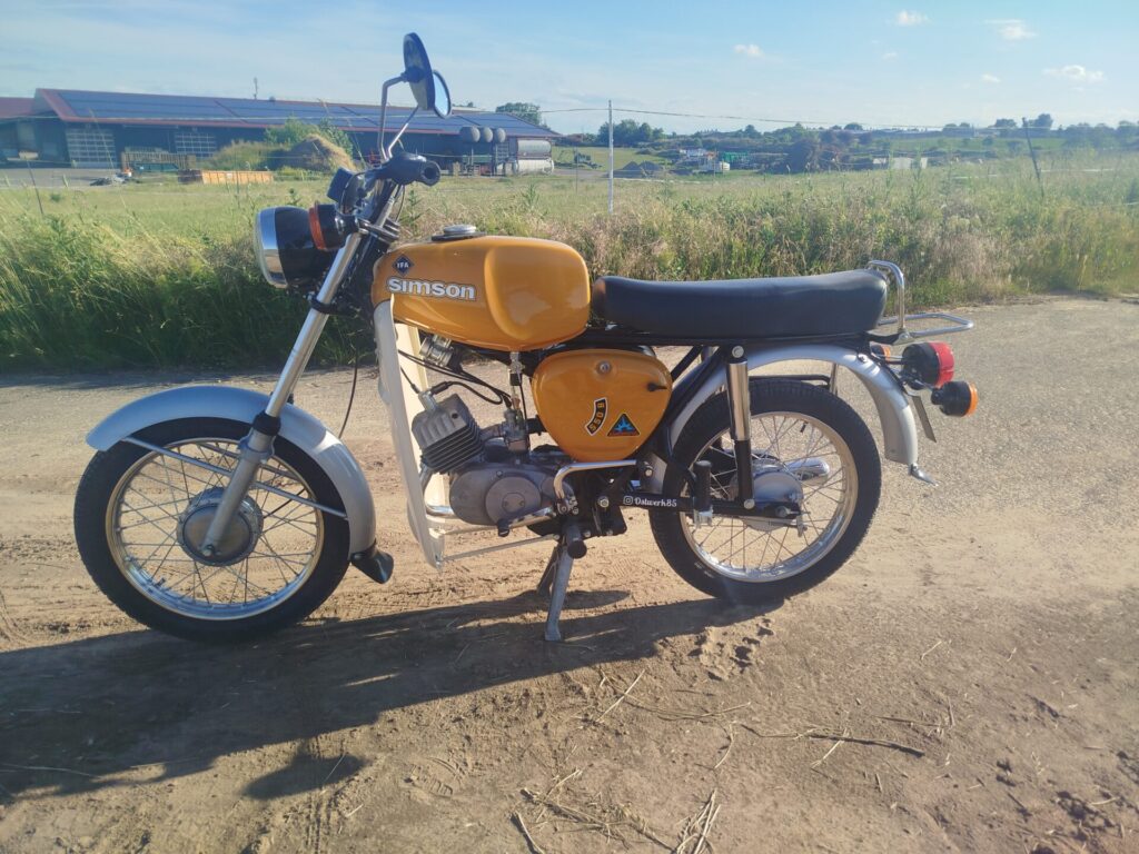 Simson S50 Neuaufbau