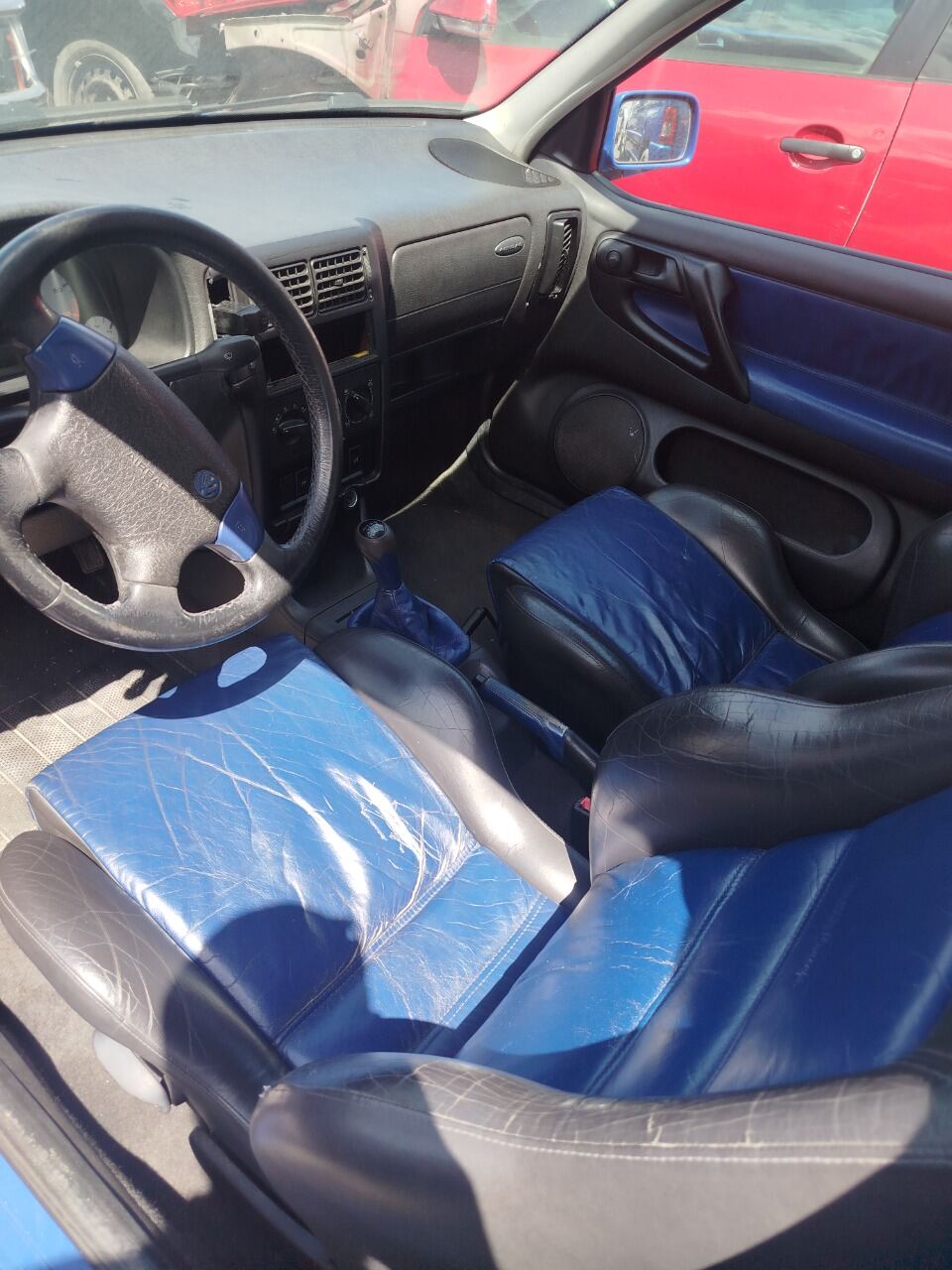 Polo 6n color conzept Lederausstattung Blau