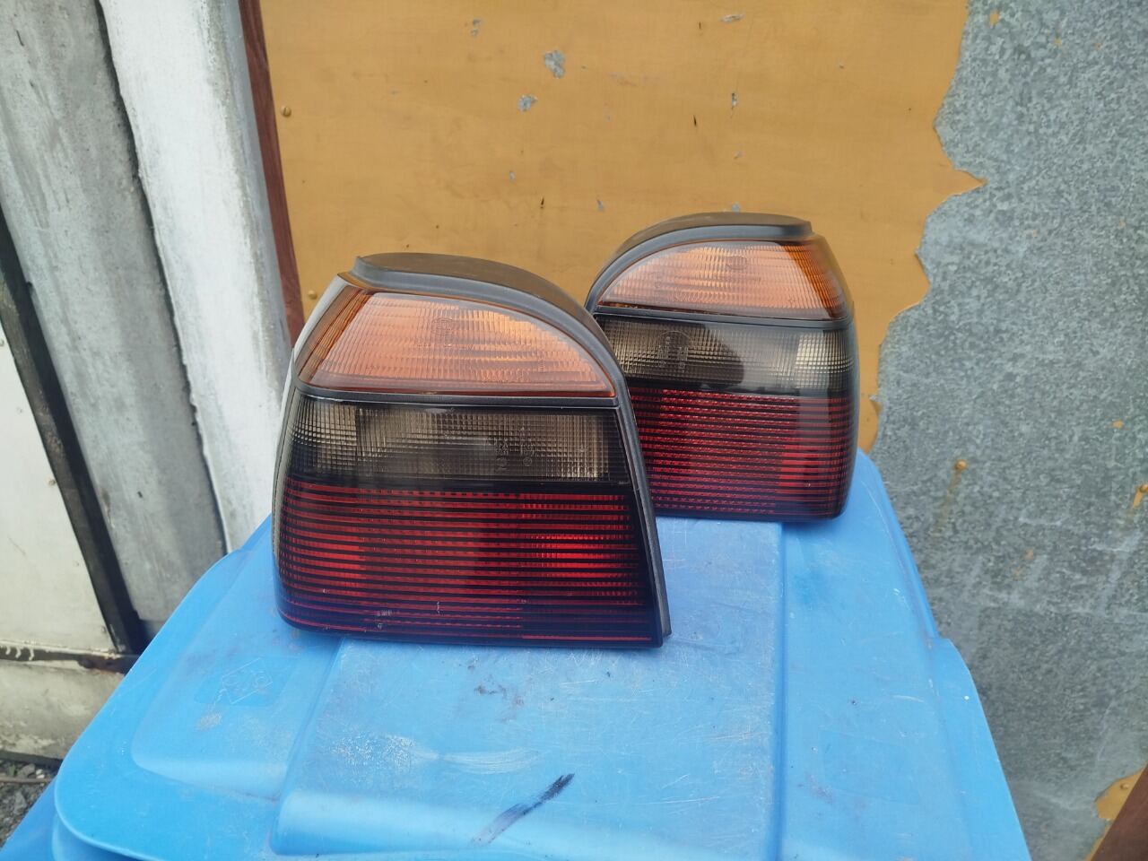 Golf3 Rückleuchten schwarz