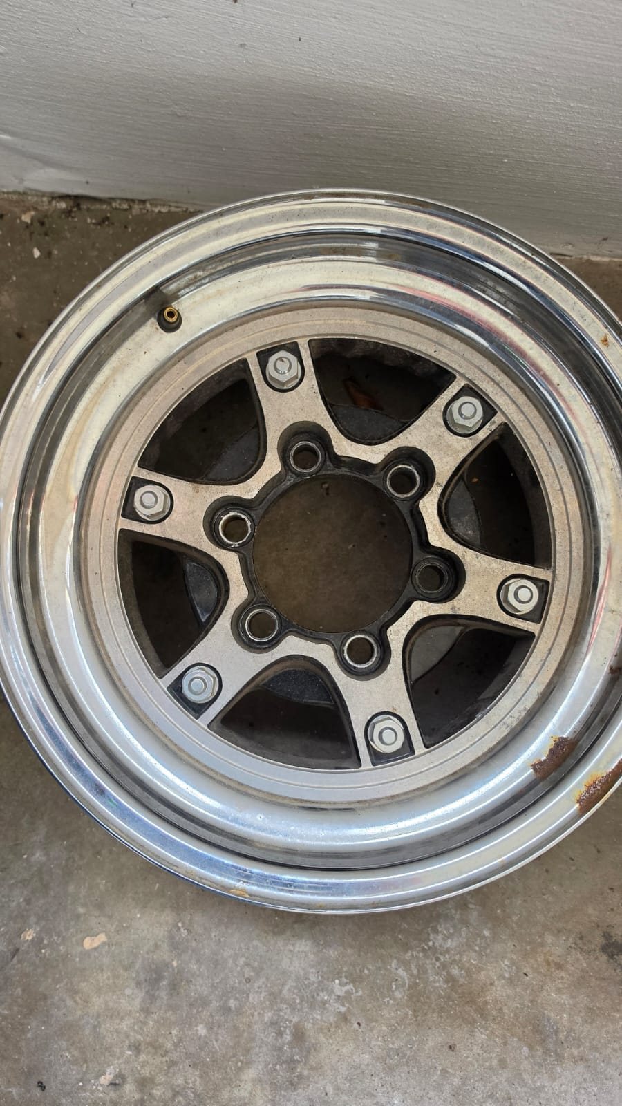 Bild vergrößern 4 Alufelgen 7x15 Zoll 6x139,7 (6x5,5") Chevrolet GMC Toyota Nissan Pickup