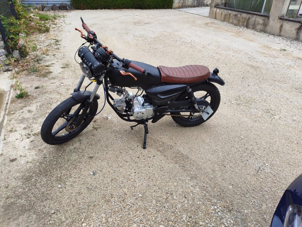 Schaltmopped 50ccm Café Racer Einzelstück