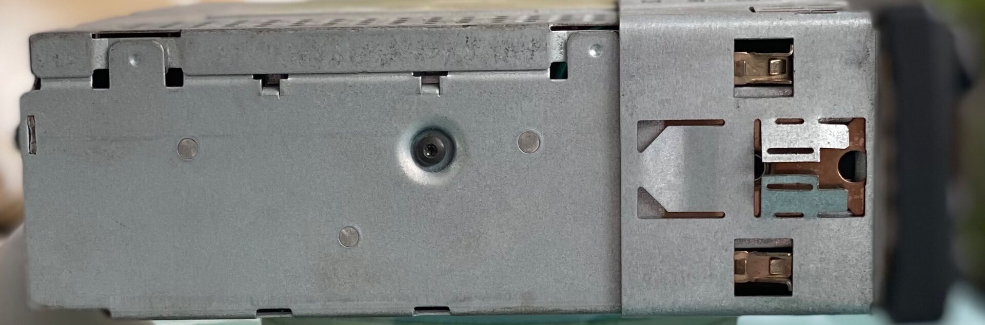 Oldtimer/Youngtimer Philips Autoradio Kassette Modell RC288 BQRs für Bastler. Es ist ein gebrauchtes