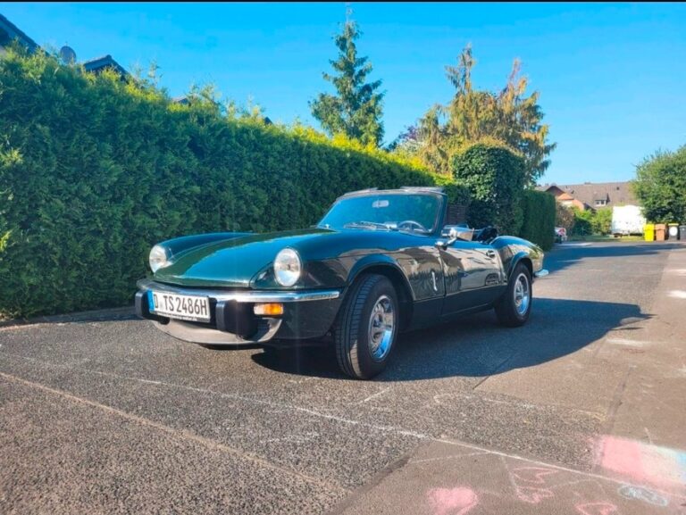 Triumph Spitfire 1500. Getriebe neu. Technisch top. Kein Rost.